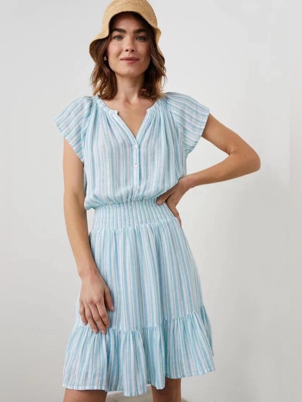 Rails‎ Augustine Dress Laguna stripe Size Large
